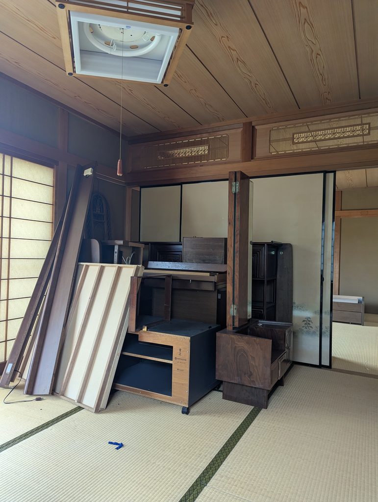 木材のものだけを整理する